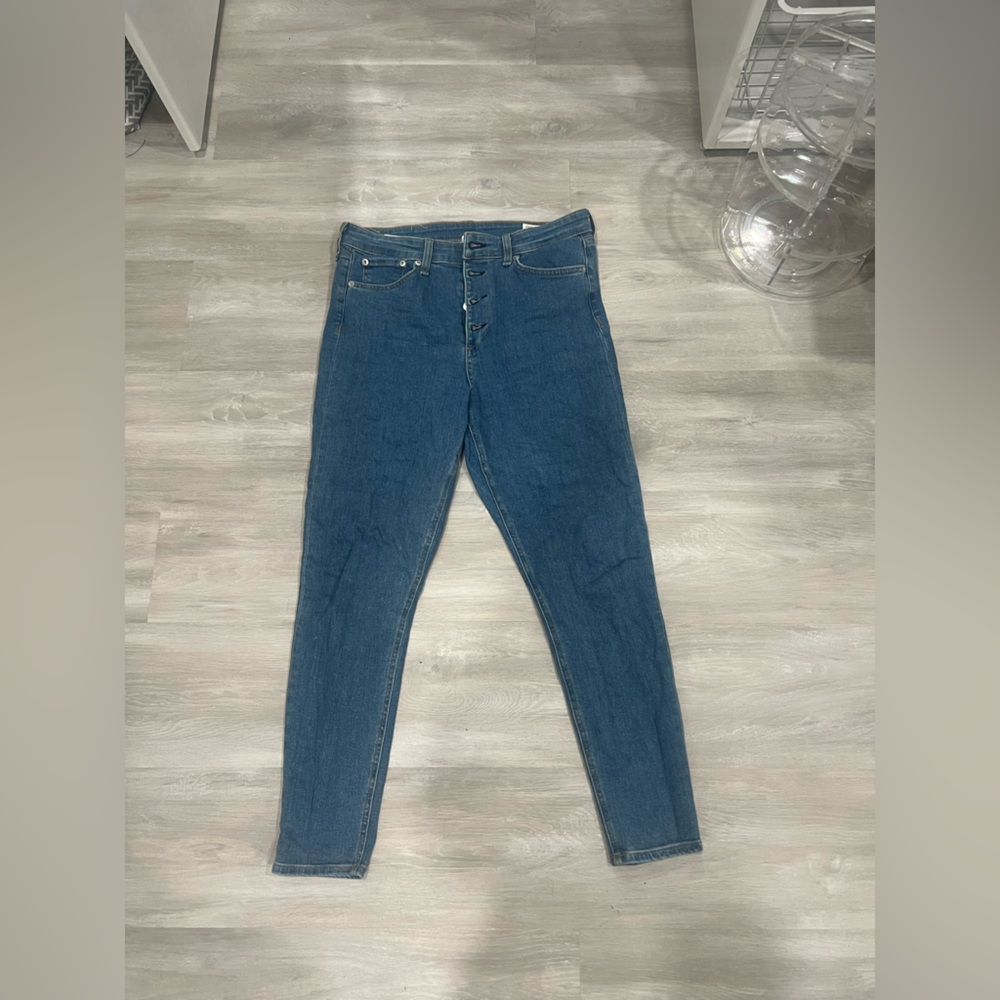 rag & bone Slim Fit Blue Jeans
